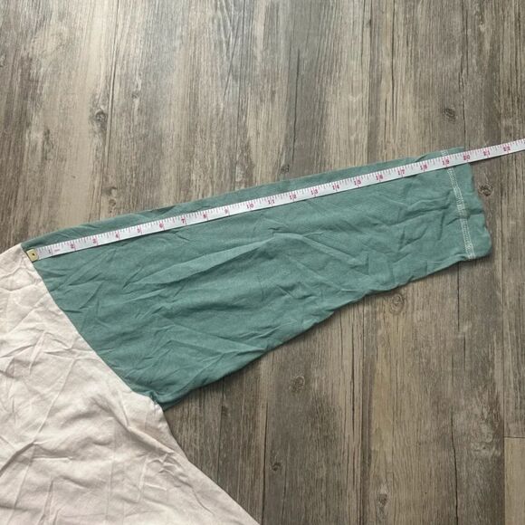 Vintage 70s Snoopy Blue Ribbon Workwear Hooded Long Sleeve Shirt Size Large - Picture 7 of 9